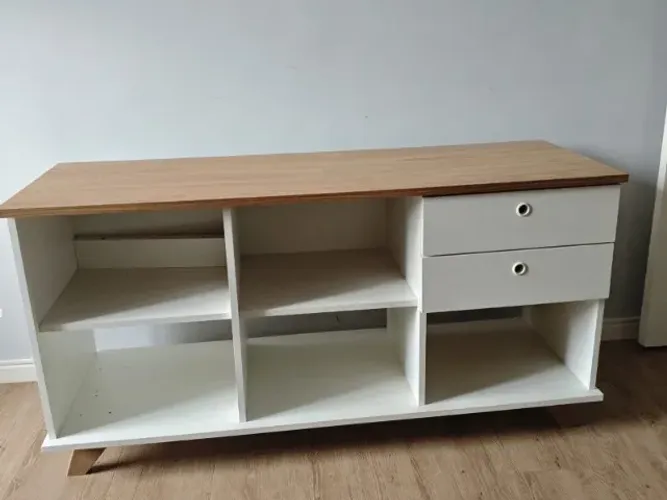 Rack/Aparador com 2 gavetas