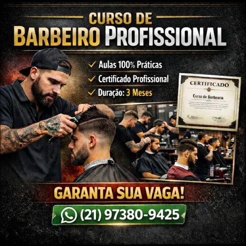 Curso de barbeiro 