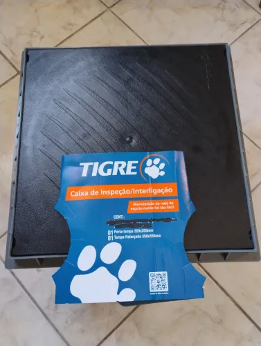 Tampa + porta tampa p/ caixa inspeção Tigre