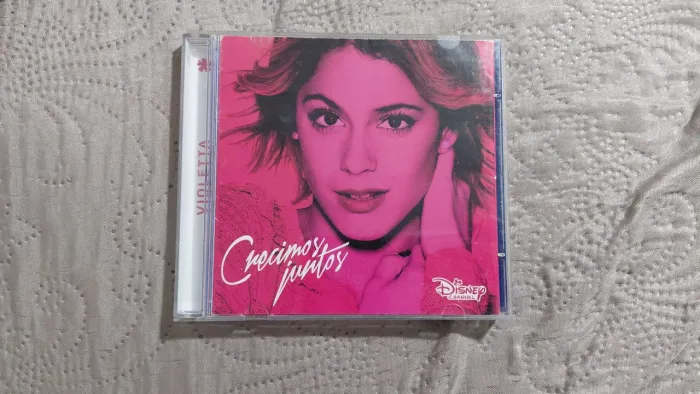 Cd Crecimos Juntos Violetta Disney Original