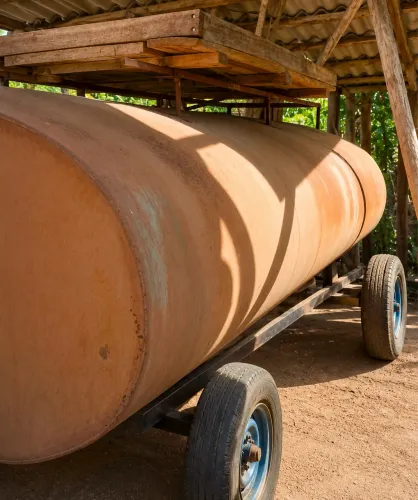Tanque de água com bomba stihl