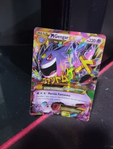 Carta pokémon Mega Gengar Ex (121/119)