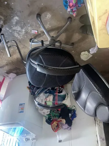 Cadeira de barbeiro nova