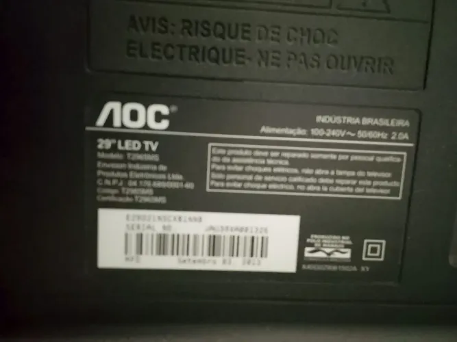 Tv AOC 29 polegadas