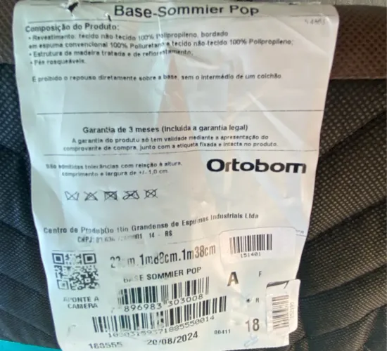 Barbada - Base Sommier Pop