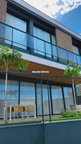 Pátio Estaleiro - Casa nova finamente decorada em Condomínio fechado pé na areia 4 suítes 