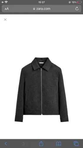 Jaqueta masculina Zara