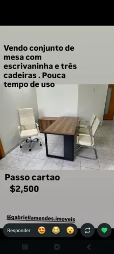 Vendo conjunto de mesa