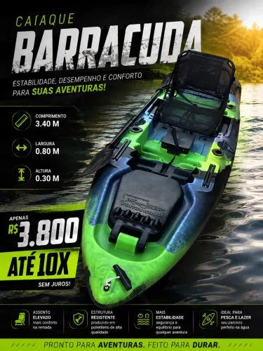 Caiaque BARRACUDA EVOLUTION