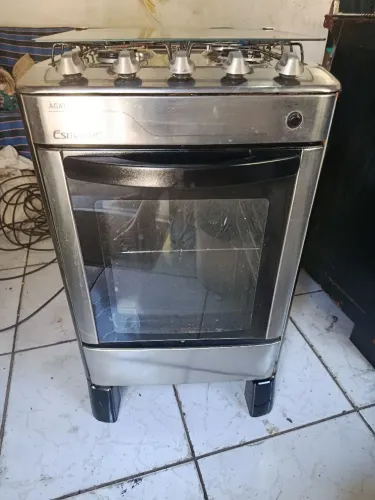 Fogão inox. Entrega grátis