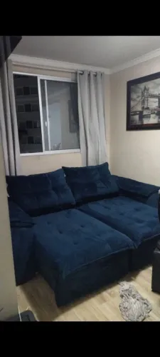 Sofá azul