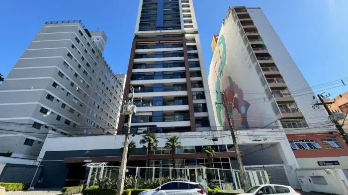 Studio mobiliado no INK Champagnat. 33m2 a um Passo do Parque Barigui