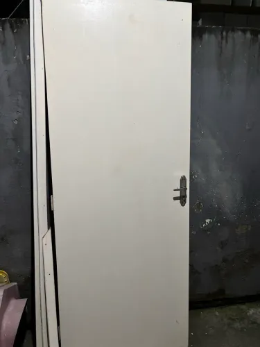 Porta Angelim semi oca 80x2,10 com vistas 5cm com fechadura e dobradiças