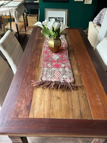 Mesa em madeira de demolição