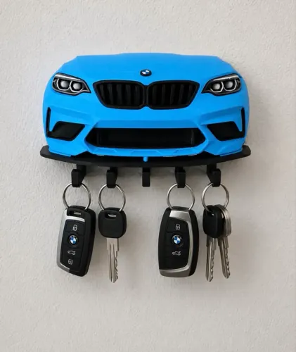 Suporte de Chaves em Formato de Carro