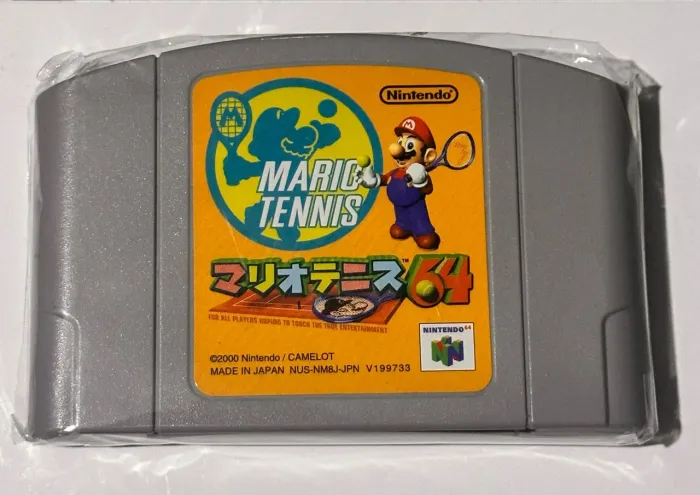 Mario Tennis 64 - Nintendo 64 - Original Japonês NUS-NM8J-JPN