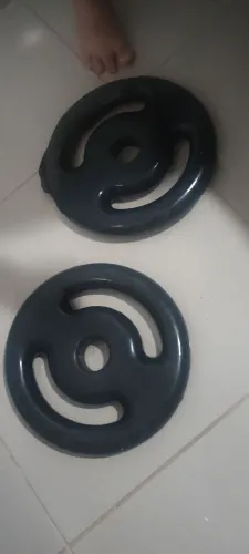 Anilhas de 5 kilos emborrachado 