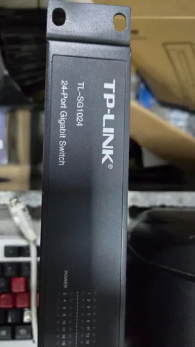 Switch 24 portas TPLINK TL-SG1024 GIGABIT TODAS AS PORTAS