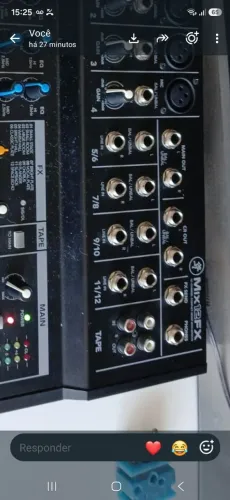 Vendo mesa de som ... MIX 12 FX