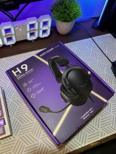 *NOVO* Headset Gamer FIFINE H9/USB/surround 7.1