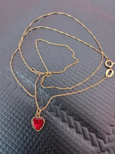 Corrente em ouro 18k com pingente