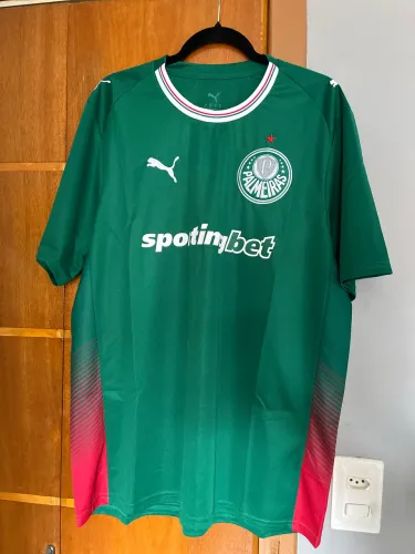 Palmeiras torcedor home jersey 26 power green