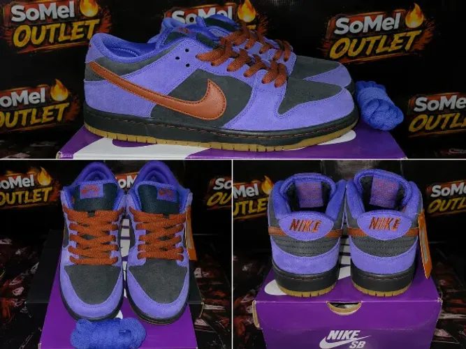 Nike SB Dunk Low Pro Persian Violet and Off Noir