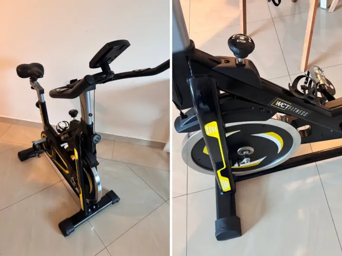 Bicicleta ergométrica WCT 13kh inércia