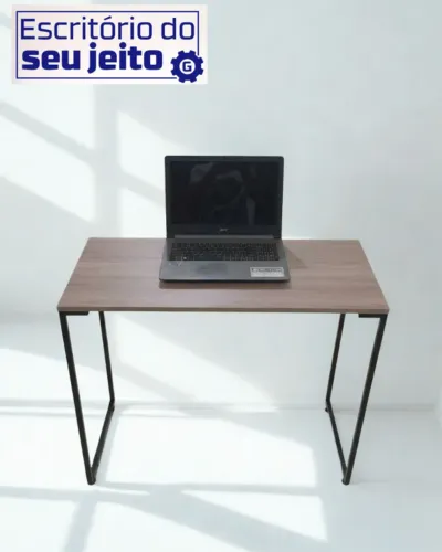 Mesa para Notebook NOVA Escrivaninha Industrial Multiuso Computador Escritório de Estudo