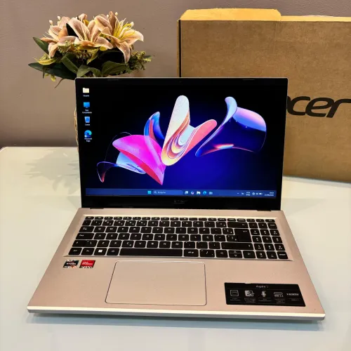 Notebook Acer Ryzen DDR5 SSD NVMe Radeon Windows 11 Bateria Ótima