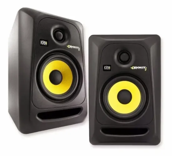 Par de monitores KRK Rokit 6 G3 220v - Novos