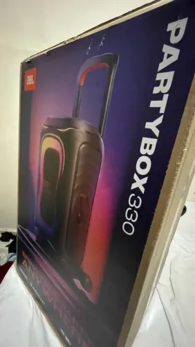JBL Party Box 330 nova zerado com nota fiscal e garantia de um ano