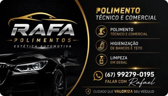 Polimento cristalizado comercial vetrificação
