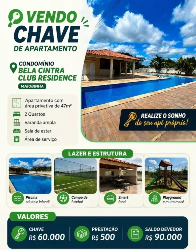 Passo chave na Maiobinha sem debito com construtora