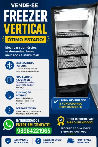 Freezer vertical