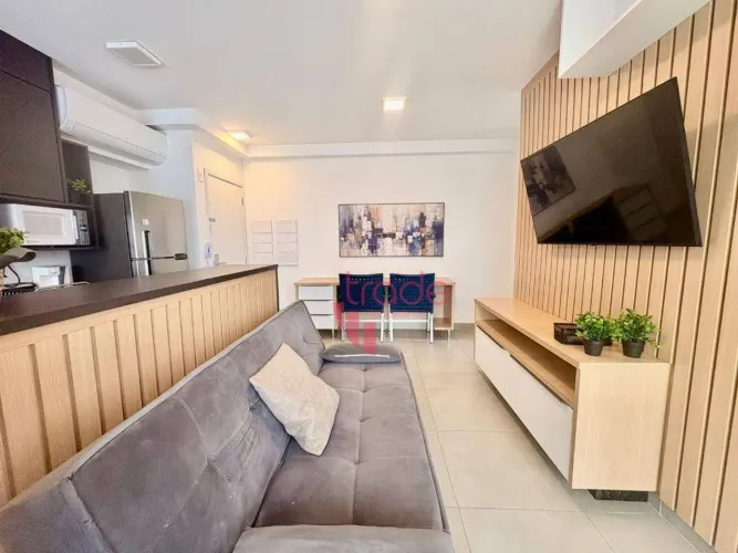 Apartamento Mobiliado para Alugar de 01 Quarto no Bairro Alto da Boa Vista em Ribeirão Pre
