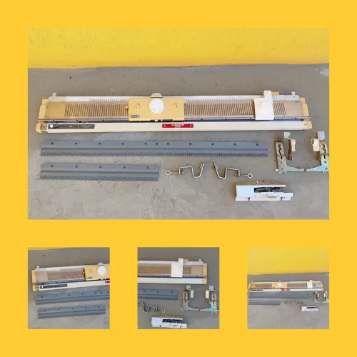 Máquina de tricô frontura