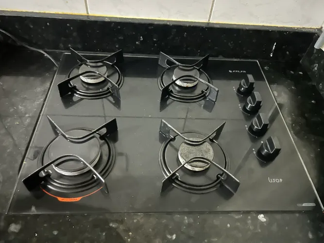 Cooktop Atlas 4 bocas elétrico