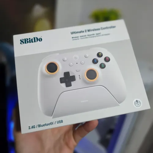 Controle sem fio 8Bitdo Ultimate com dock - NOVO