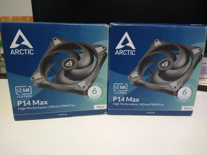 Kit 2x cooler fan Arctic P14 MAX 140mm