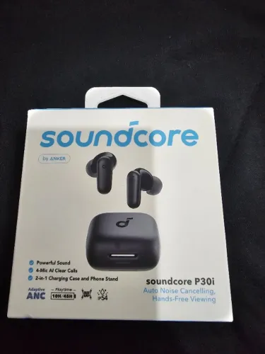Fone de Ouvido Bluetooth 5.4 soundcore P30i da Anker, Cancelamento de Ruído Adaptativo