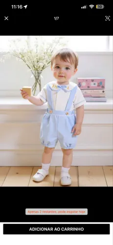 Conjunto bebê menino