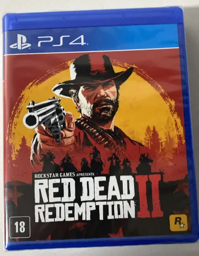 Red Dead II PS4 Novo Lacrado