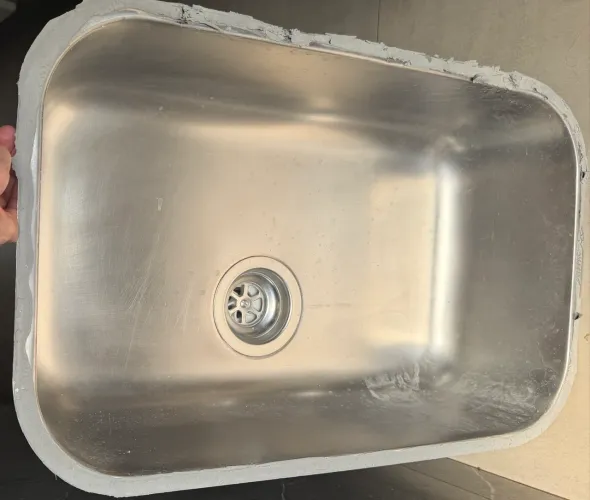 Cuba de inox para cozinha