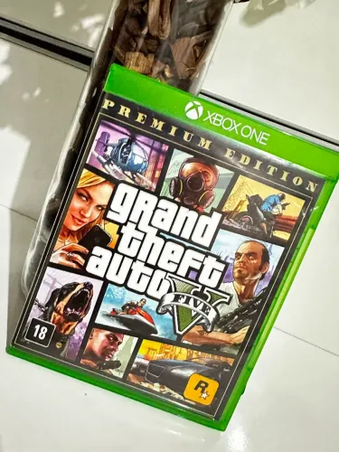 GTA V XBOX SEMI NOVO COM MAPA E TUDO!