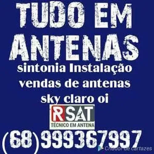 INSTALAÇÃO. TÉCNICO// EM ANTENAS ANTENA VENDAS 