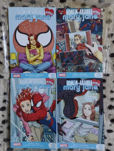Homem Aranha Ama Mary Jane coleção completa