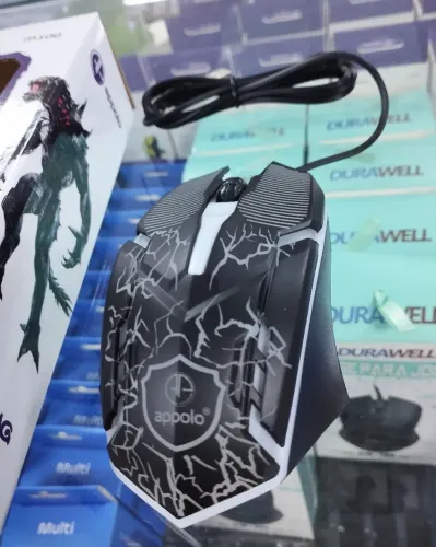 Mouse com fio gaming m100 LED