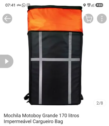 Bag black savana 170L !