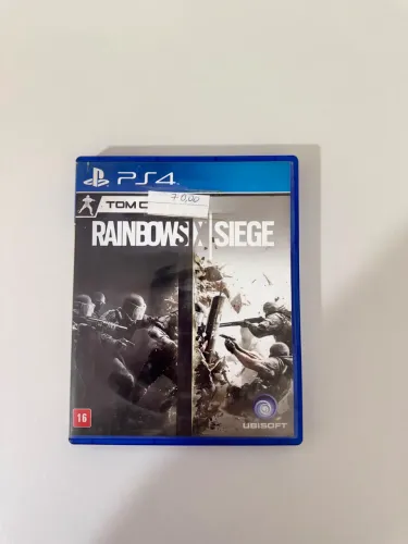 Jogo PS4 Mídia Física Rainbow Six Siege